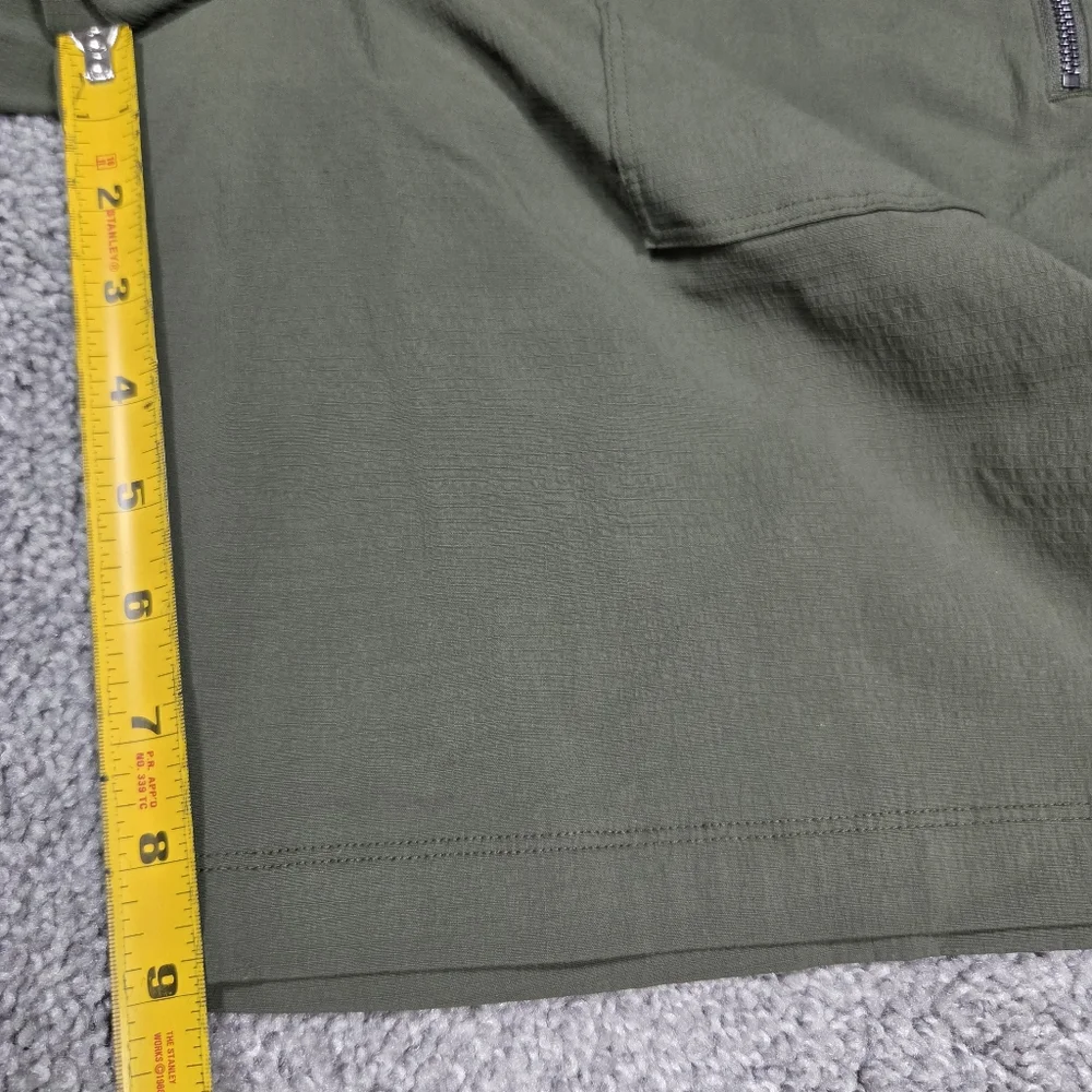 Athleta Olive Utility Shorts Stretch Athleisure Size 12 - Picture 6 of 9